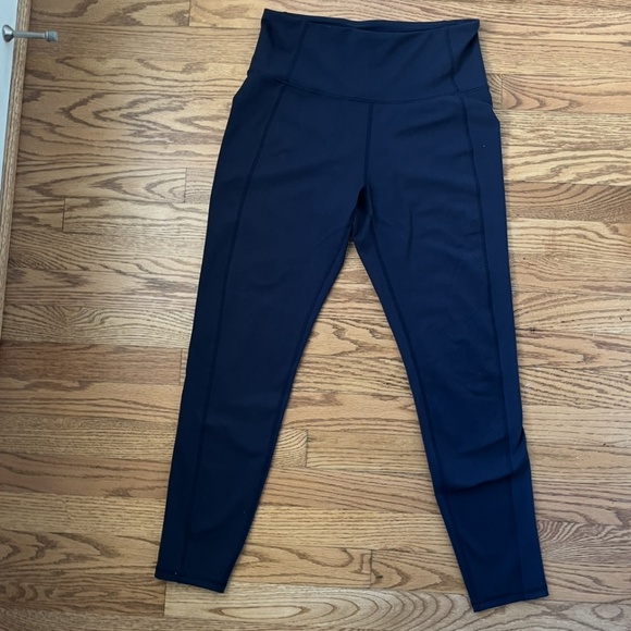 MARIKA - high waisted leggings (ankle length), size L, midnight navy - Picture 3 of 5